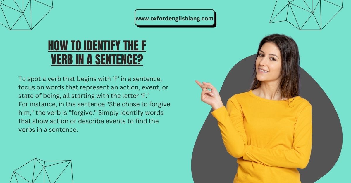 Commonly Used Verbs That Start With F - Oxford English